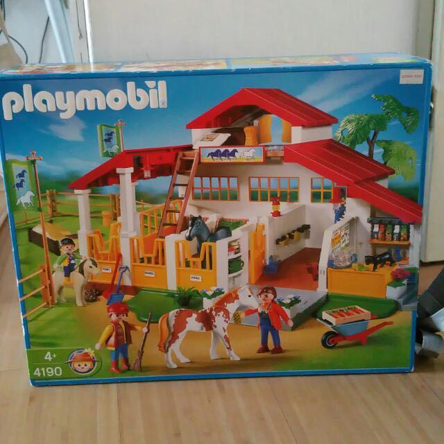 Preloved PLAYMOBIL 4190 HORSE Hobbies & Toys & Games on