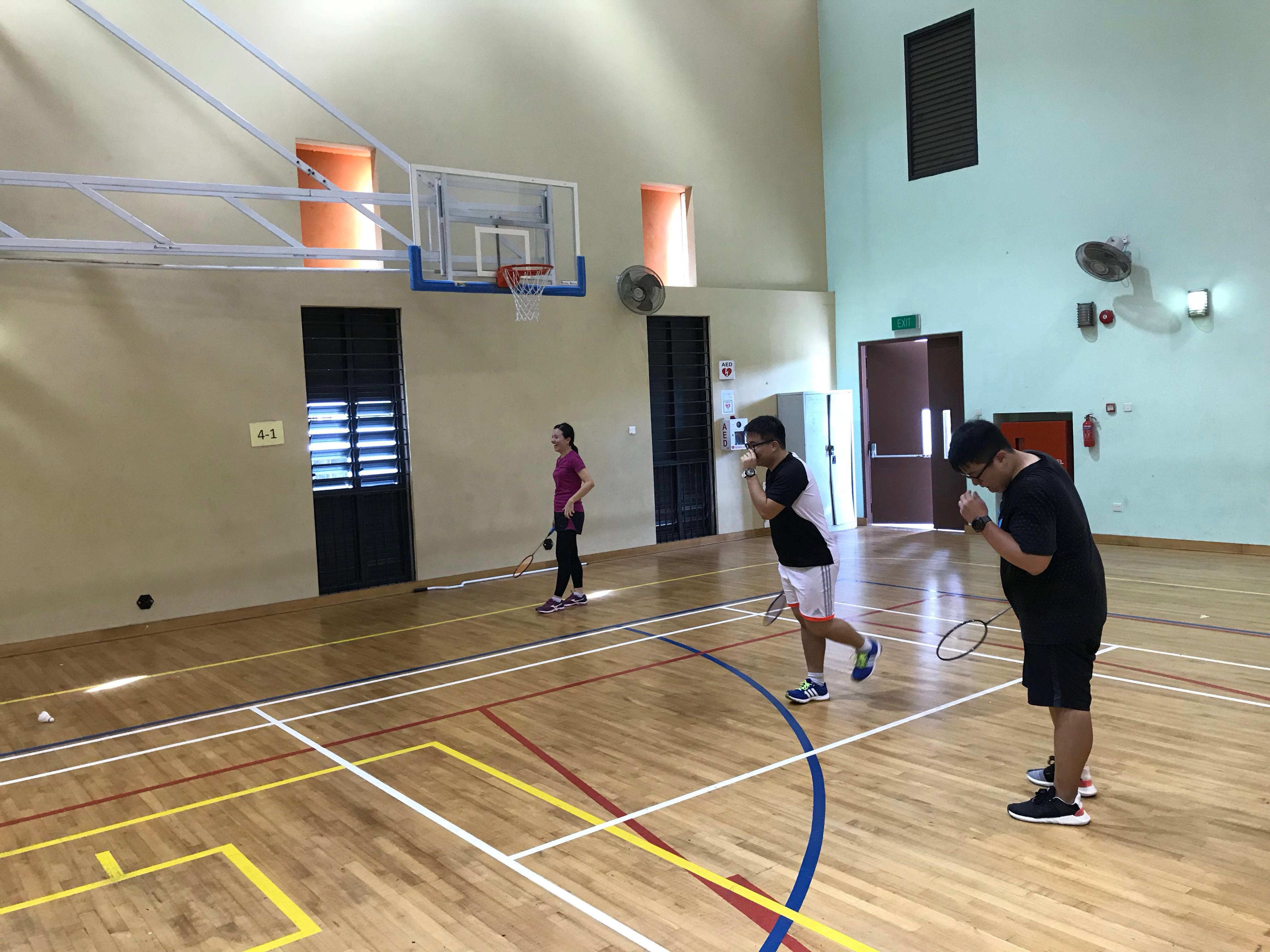 Badminton Court Tampines West Cc 11 8 Everything Else On Carousell
