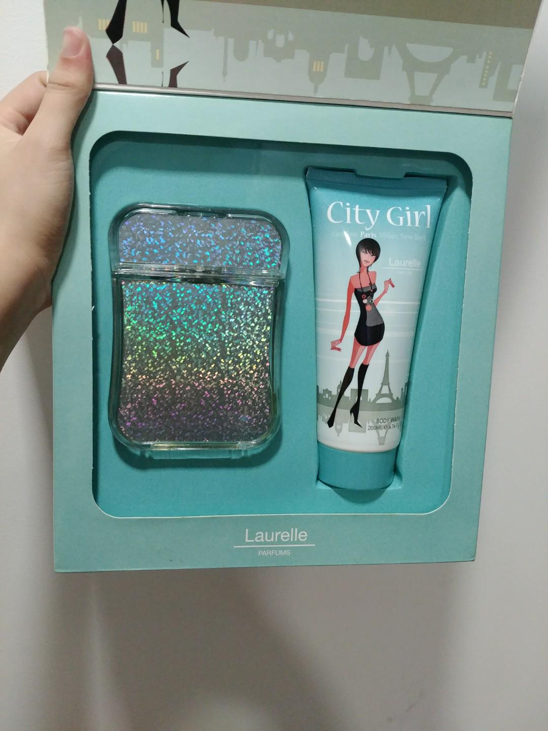 BNIB Laurelle City Girl Paris Perfume gift set, Beauty & Personal Care