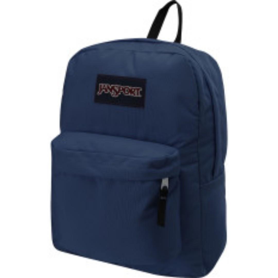 Brand New Jansport T501003 SUPERBREAK (NAVY), Men's Fashion, Bags,  Backpacks on Carousell