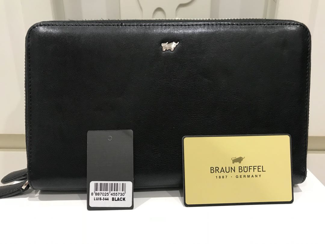 braun buffel men clutch