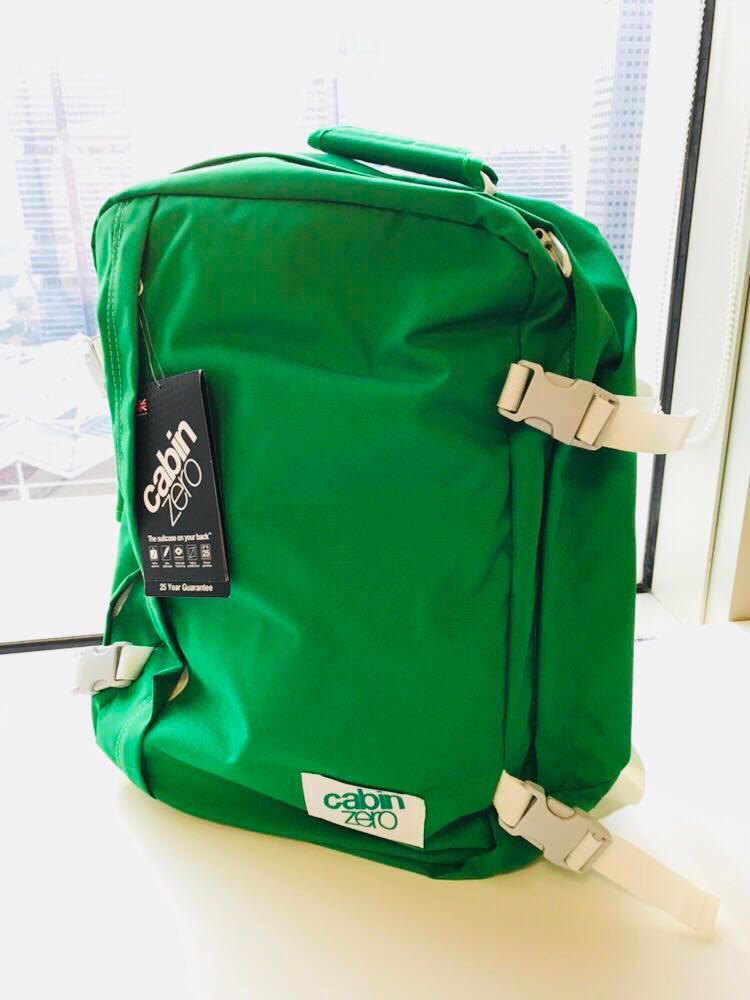 Cabinzero Ultra Light Bag Classic 36l Kinsale Green Travel Travel Essentials Luggage On Carousell