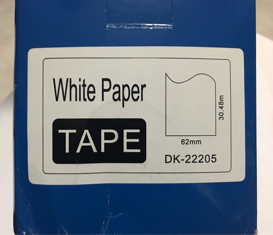 Compatible Brother DK-22205 Label, Computers & Tech, Printers ...