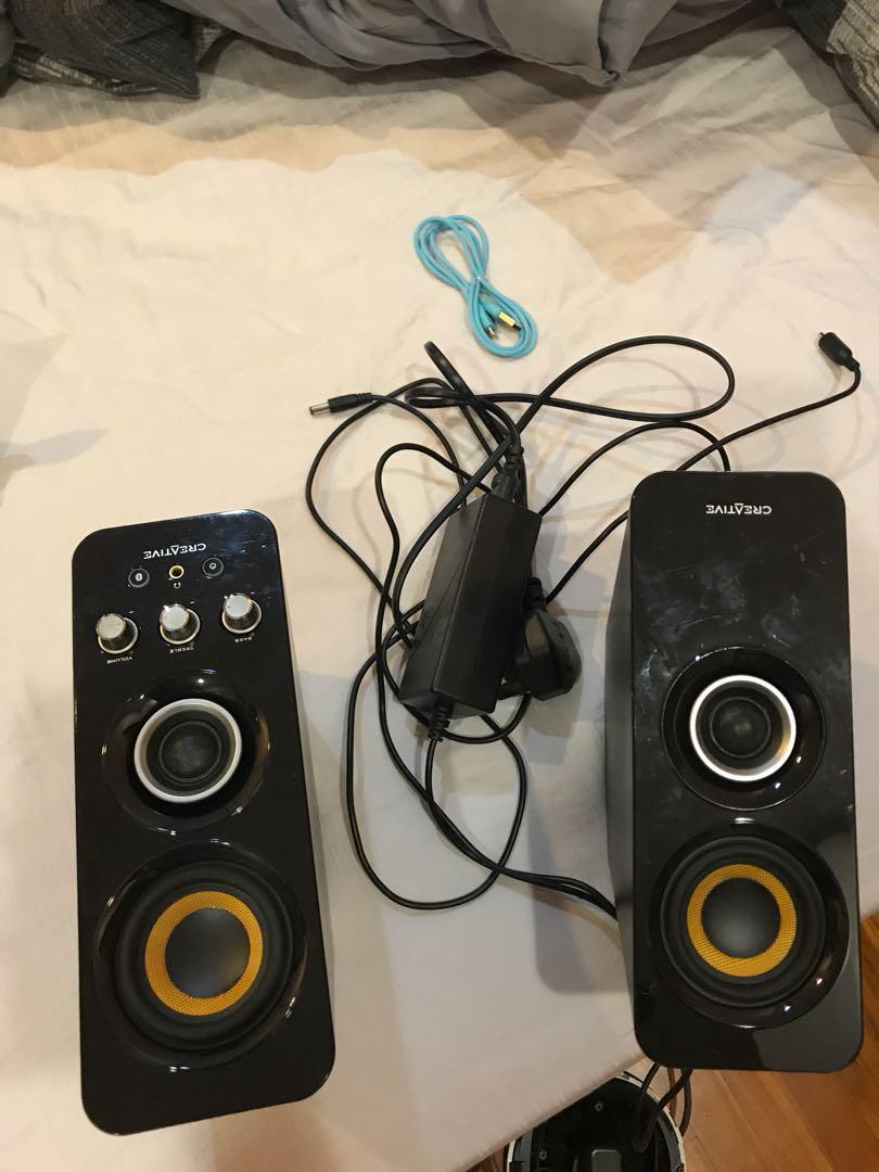 creative t30 wireless computer speakers