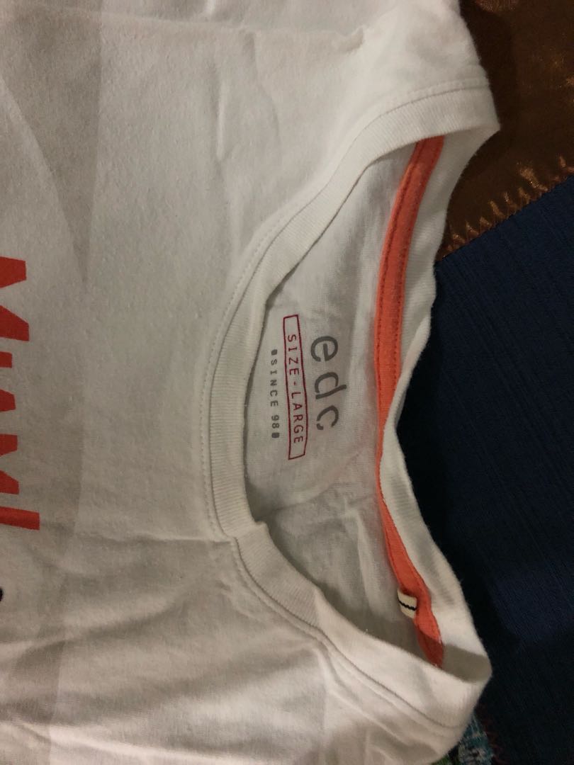 Edc T Shirts Pair Men S Fashion Clothes Tops On Carousell