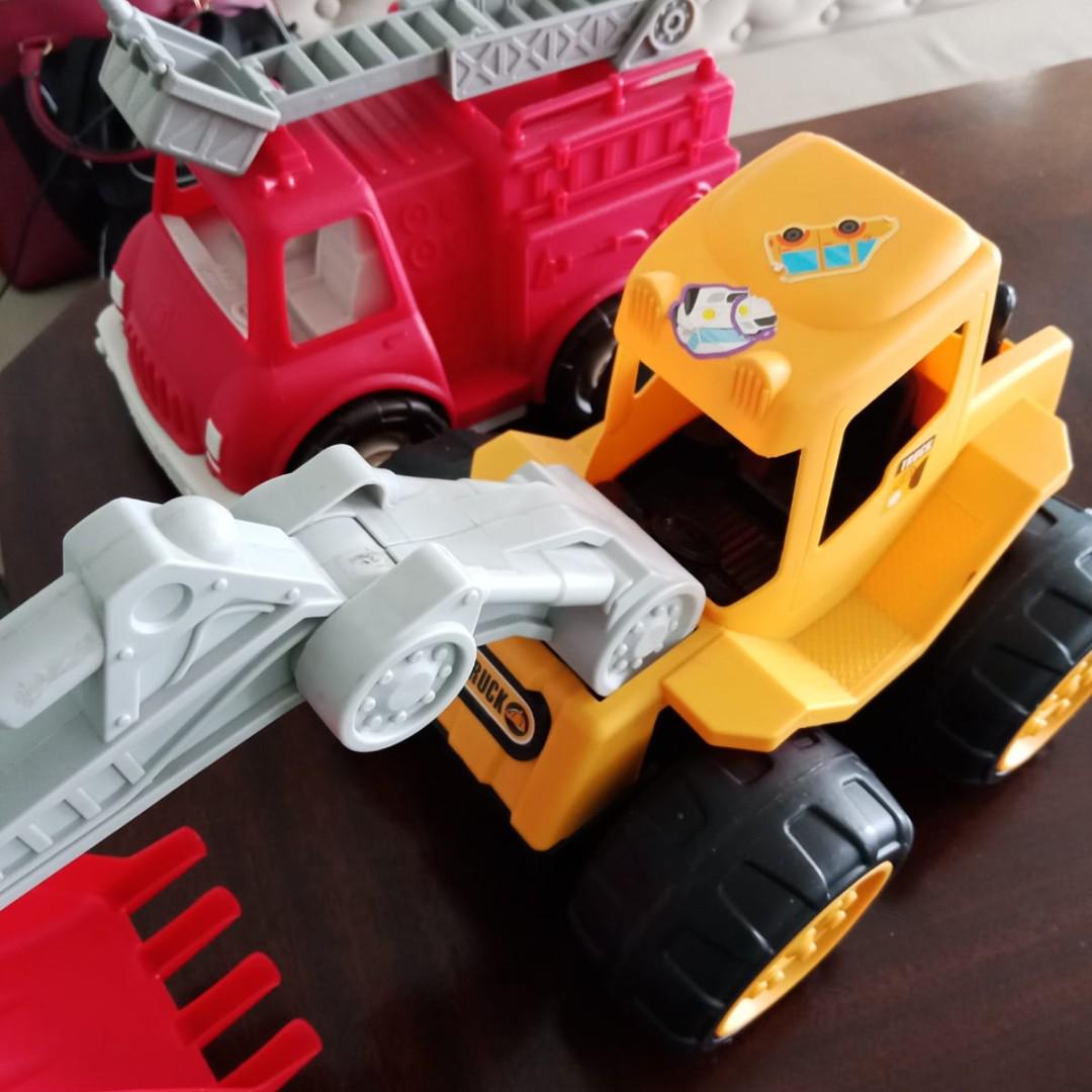 big digger toy truck