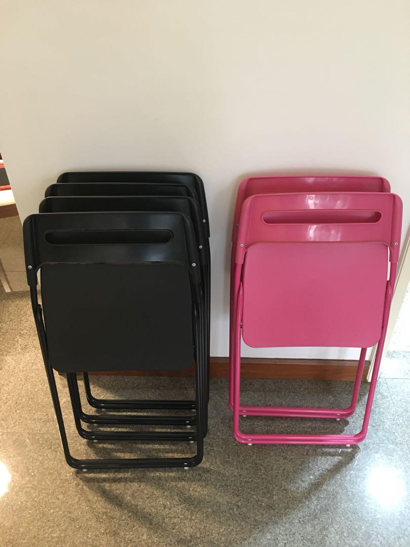 Folding Chairs Ikea Nisse Furniture Tables Chairs On Carousell