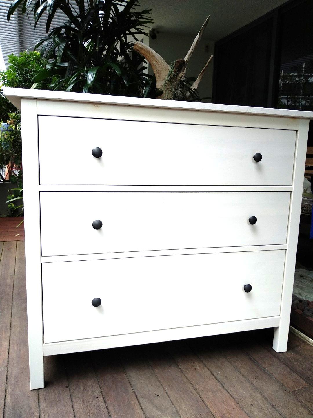 Ikea Hemnes Chest Of Drawers Furniture Shelves Drawers On Carousell