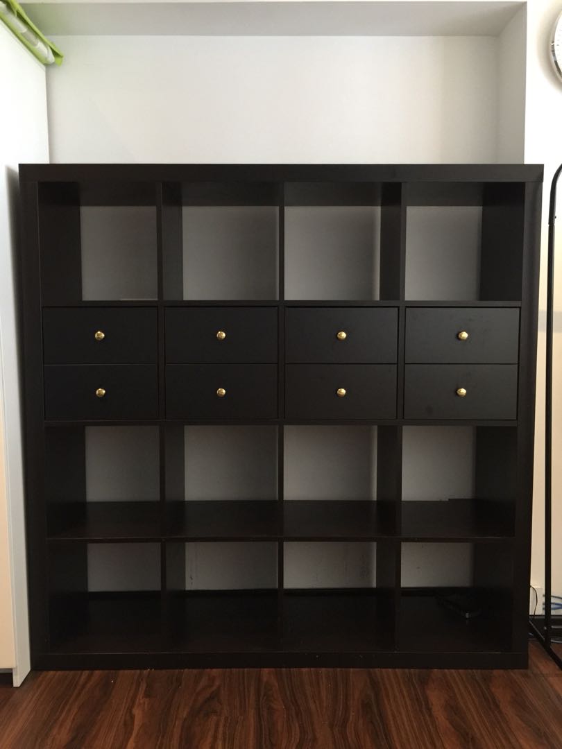 Ikea Kallax Shelving Unit Furniture Shelves Drawers On Carousell