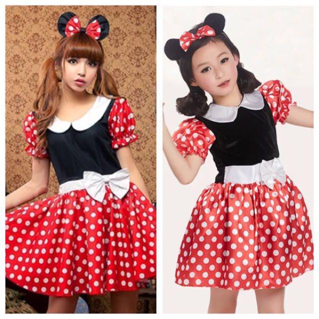 IN STOCK Minnie Mouse costume Minnie Mouse dress Disney dress Disney costume cartoon costume cartoon character costume Halloween costume Mummy