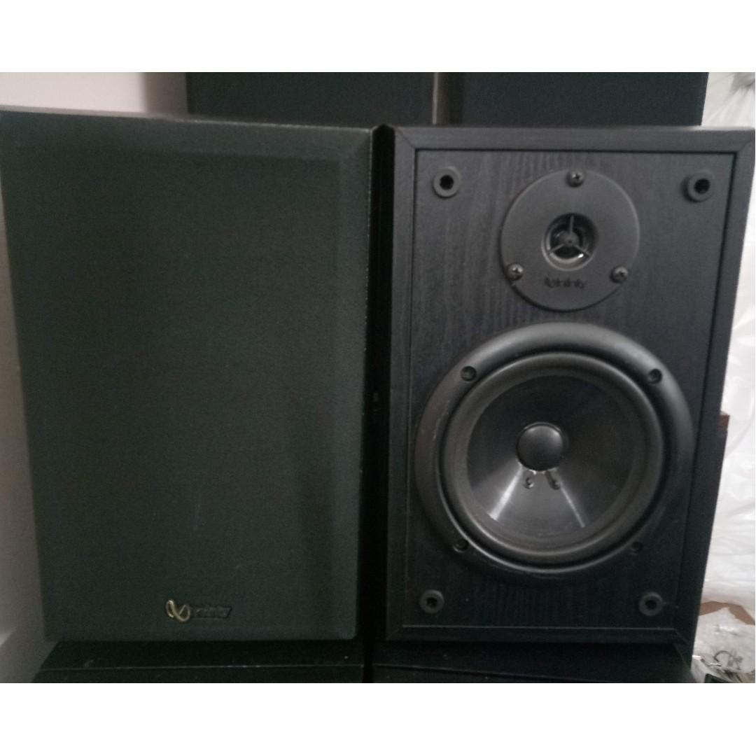 Infinity reference sales bookshelf speakers