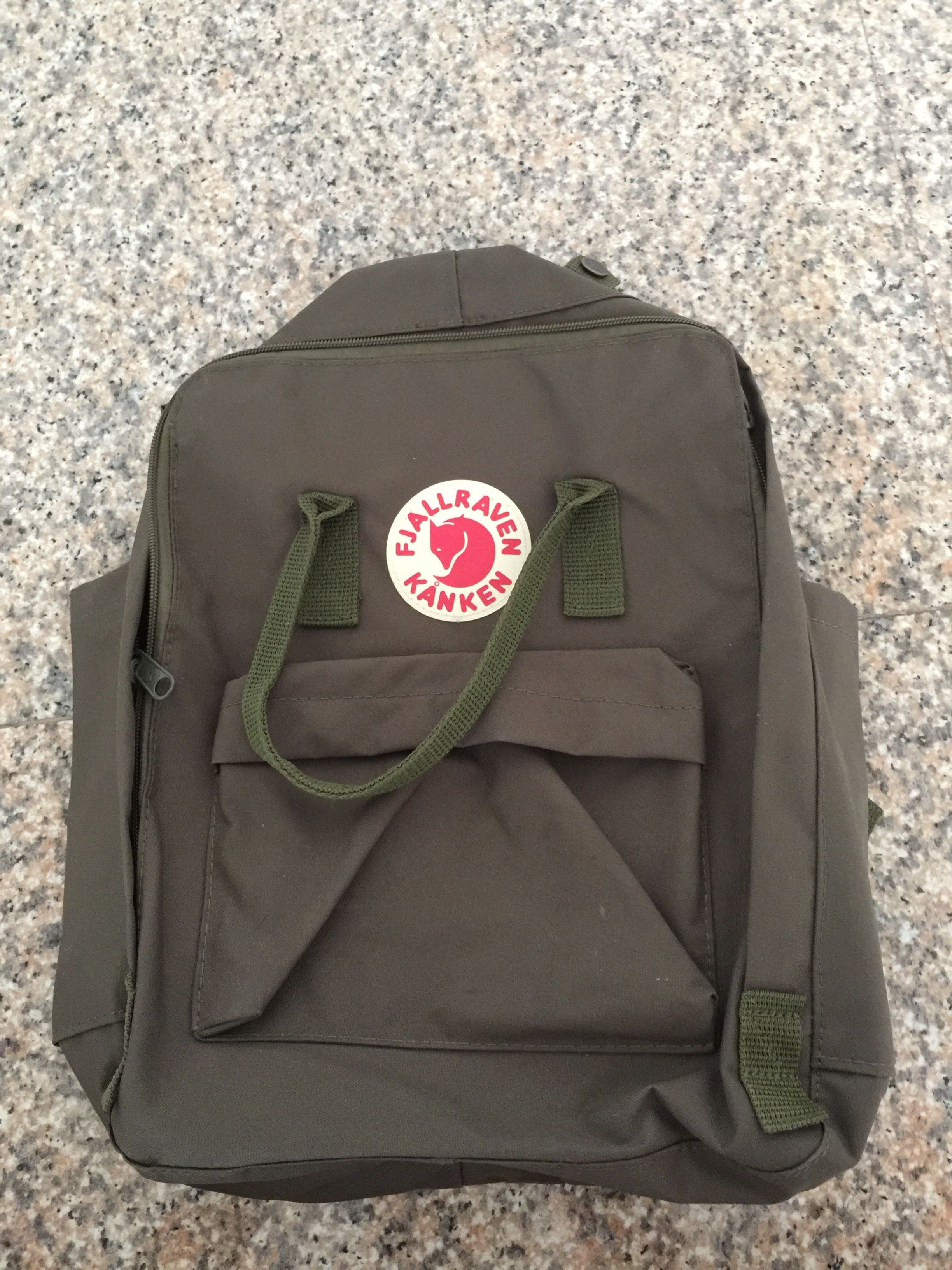 Kanken Dirty green backpack, Men's Fashion, Bags, Backpacks on Carousell