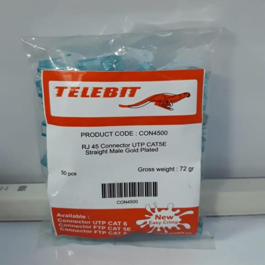 Konektor Rj45 Cat 5e Telebit Everything Else Others On Carousell