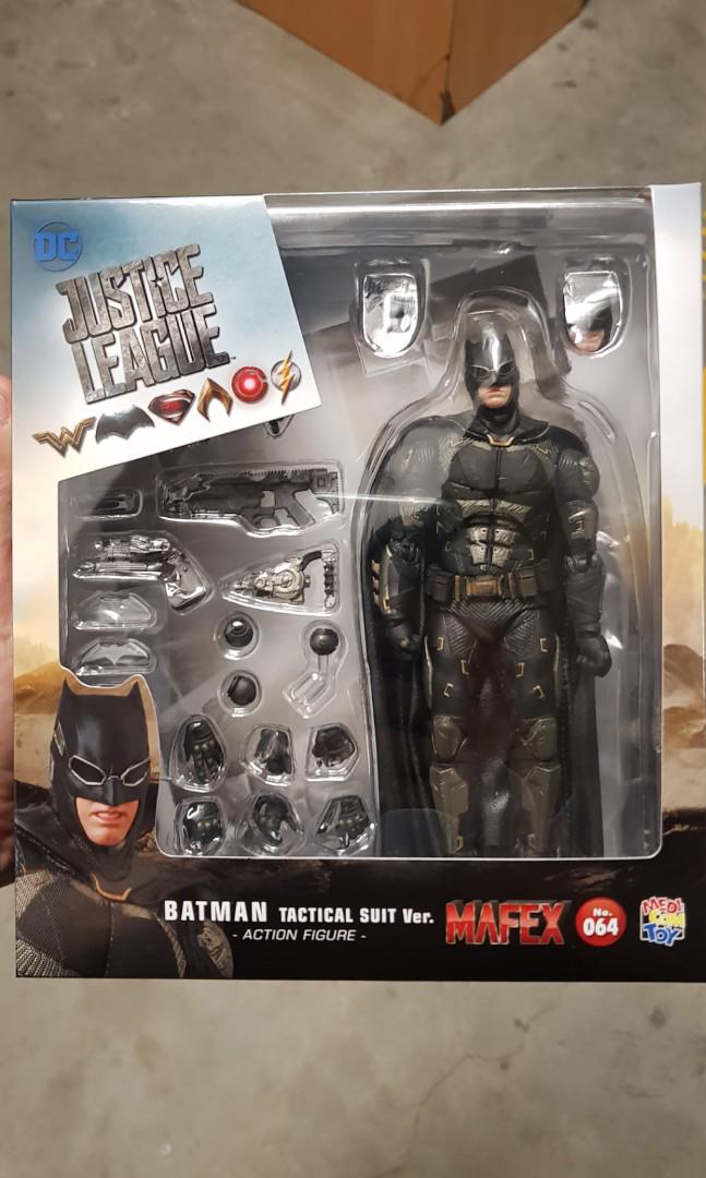 Mafex  Justice League Batman Tactical Suit, Hobbies & Toys, Toys &  Games on Carousell
