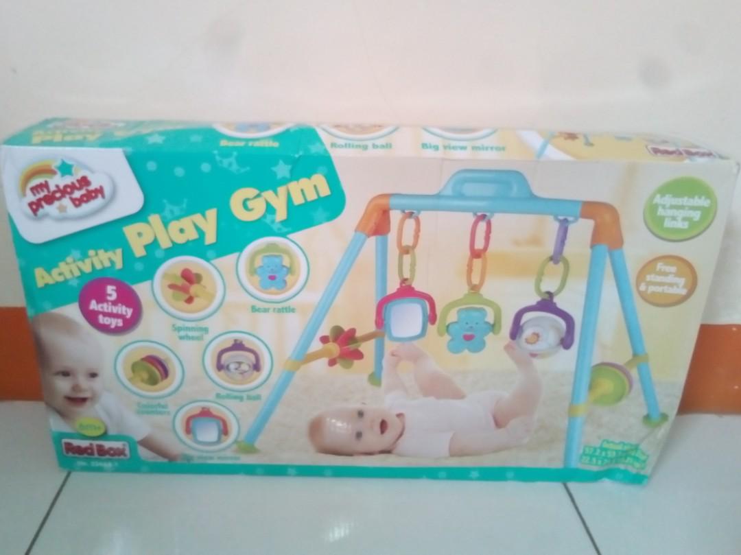plastic activity play gym