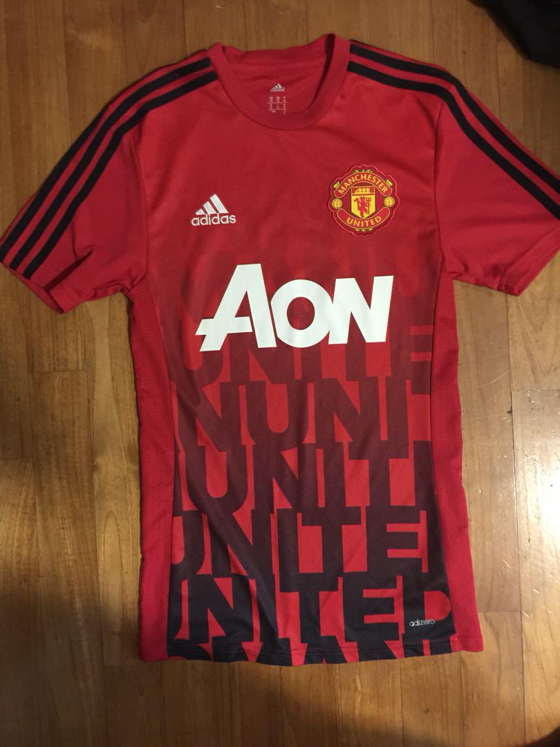 Manchester United Jersey Sports Sports Apparel On Carousell