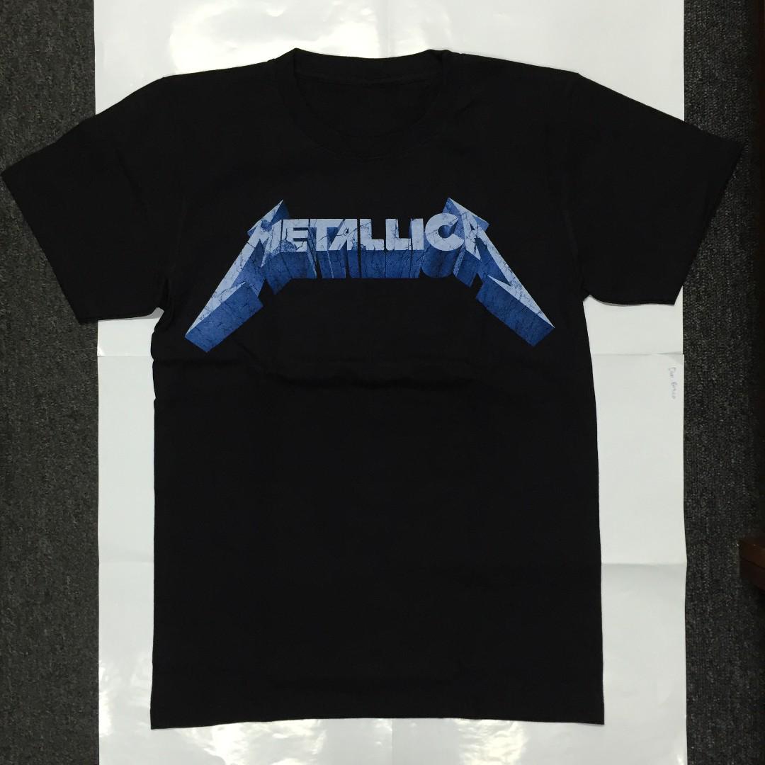 blue metallica t shirt