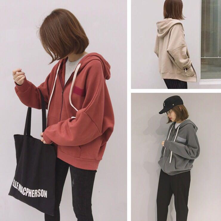 korean style hoodie women's