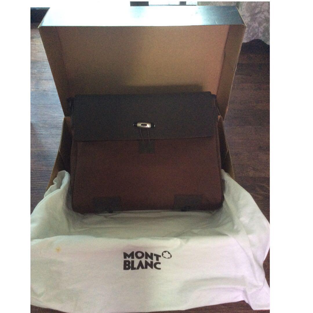 montblanc nightflight messenger bag