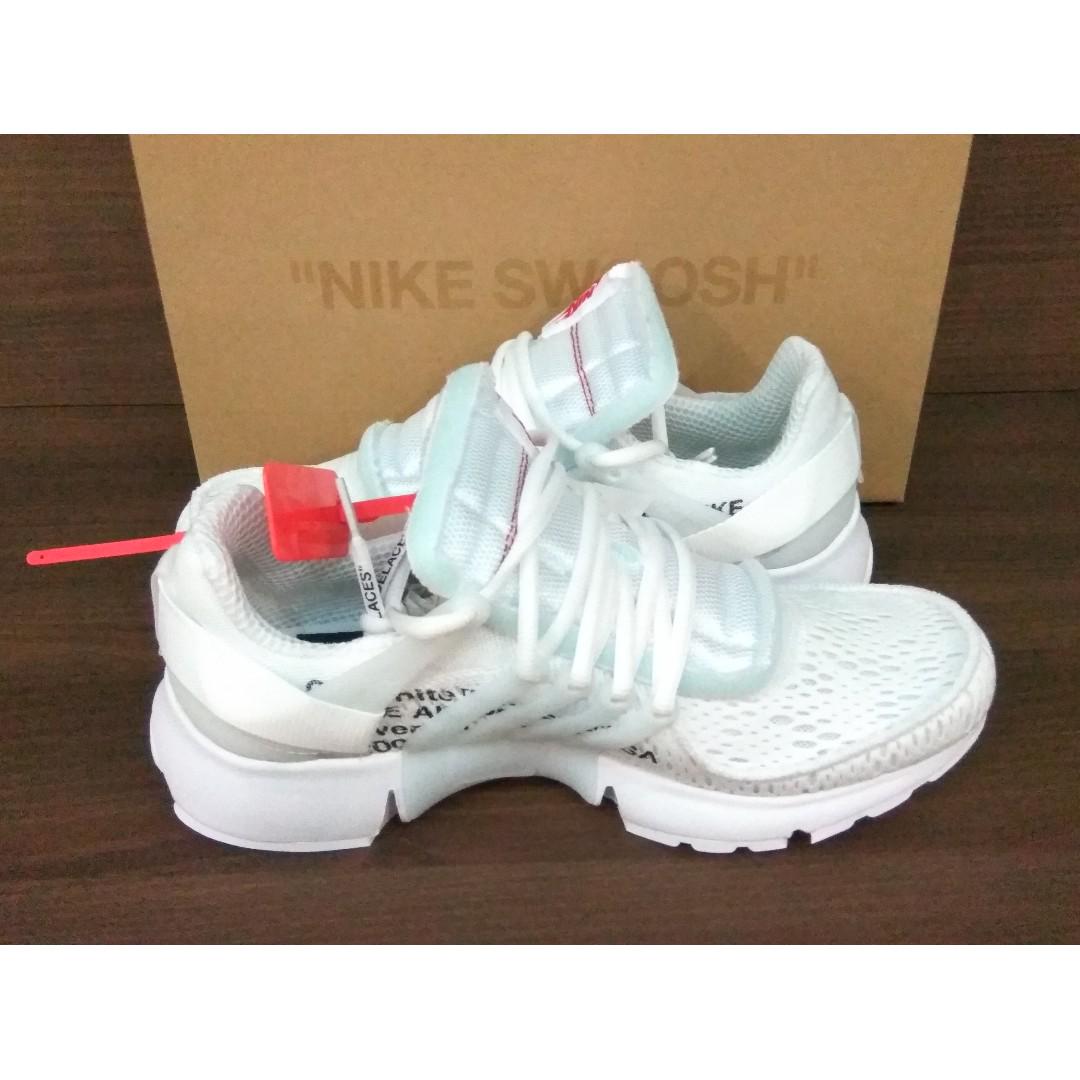 Nike X Off White Presto White Men s Fashion Footwear Sneakers