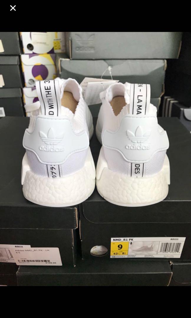 NMD TRIPLE WHITE JAPAN BOOST R1 Men s Fashion Footwear Sneakers