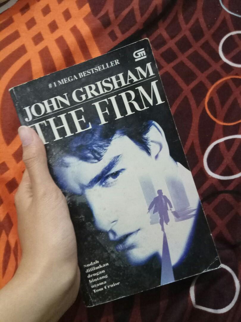 Novel Bestseller The Firm By John Grisham Books Stationery
