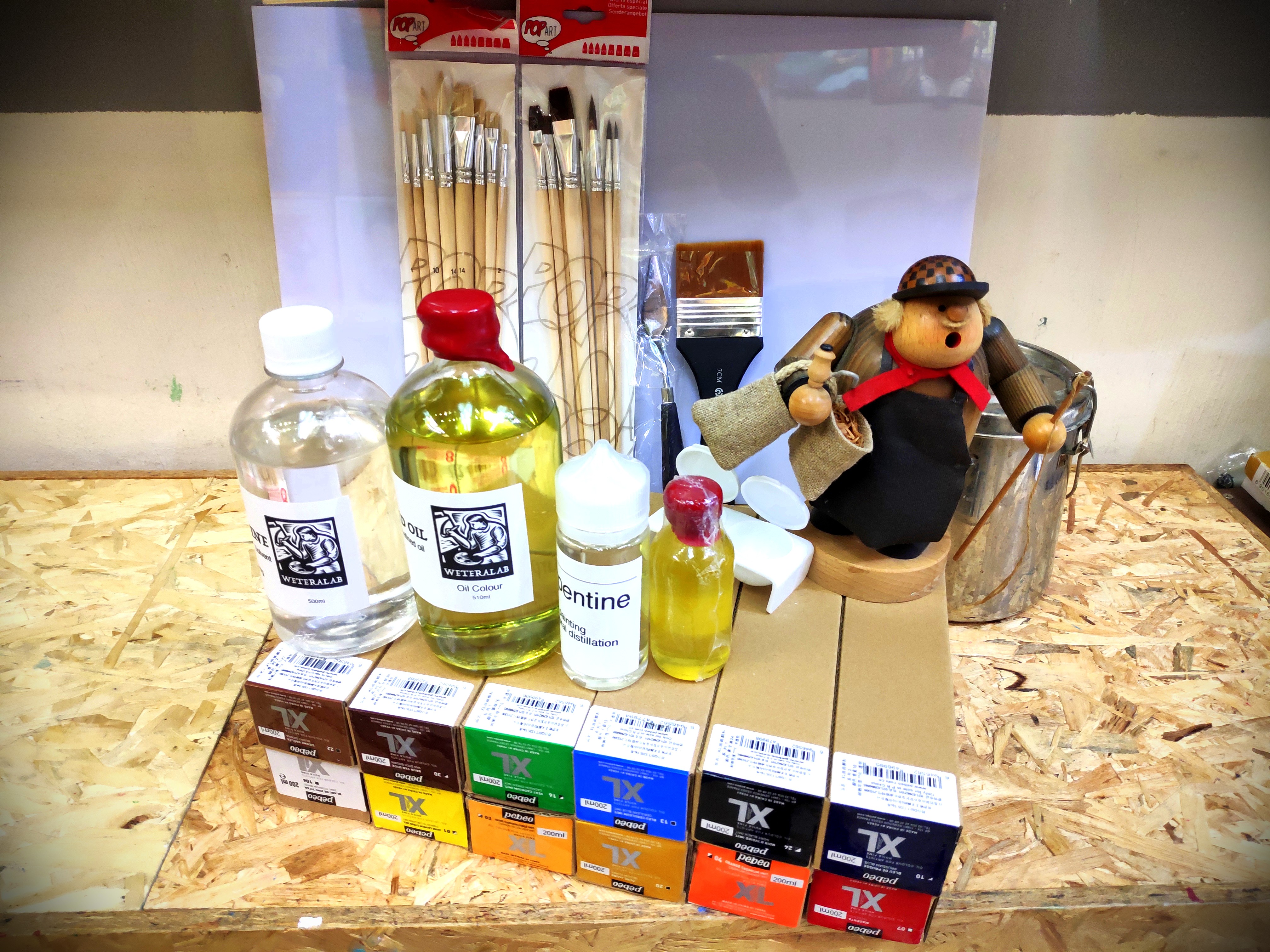 Specially For Art Students Oil Painting Tools Set Design