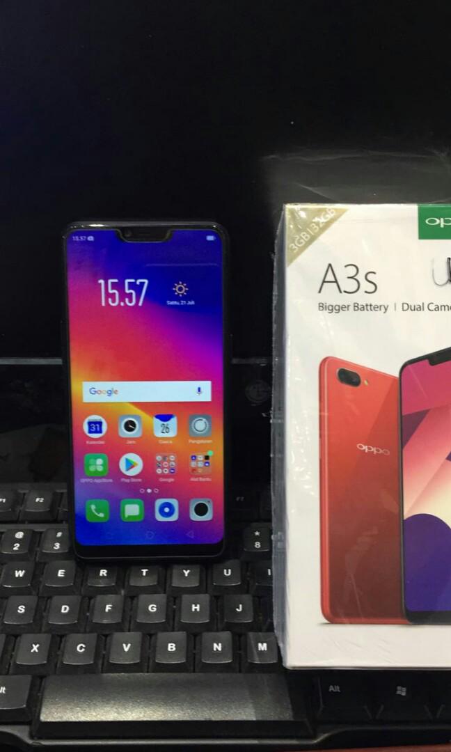 Oppo A3s Jual Butuh Warna Hitam Telepon Seluler Tablet Di Carousell