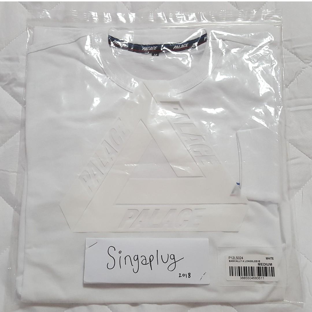 Sale Palace Basically A Longsleeve White Medium Ss18 Men S