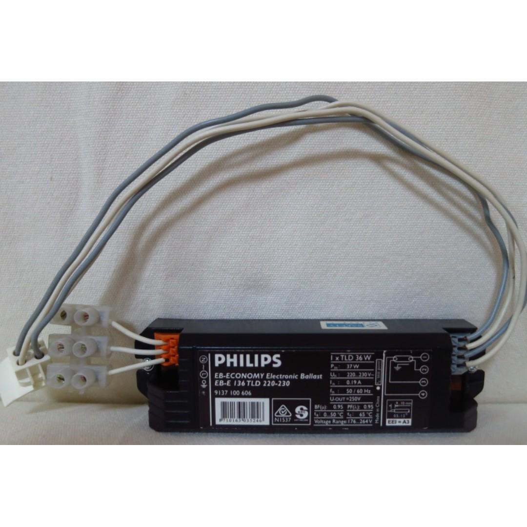 Philips Electronic Ballast For Ceiling Light Furniture Home