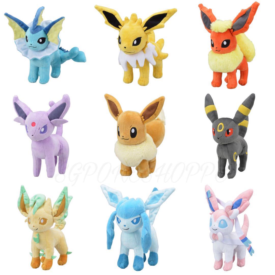 pokemon eeveelution plush
