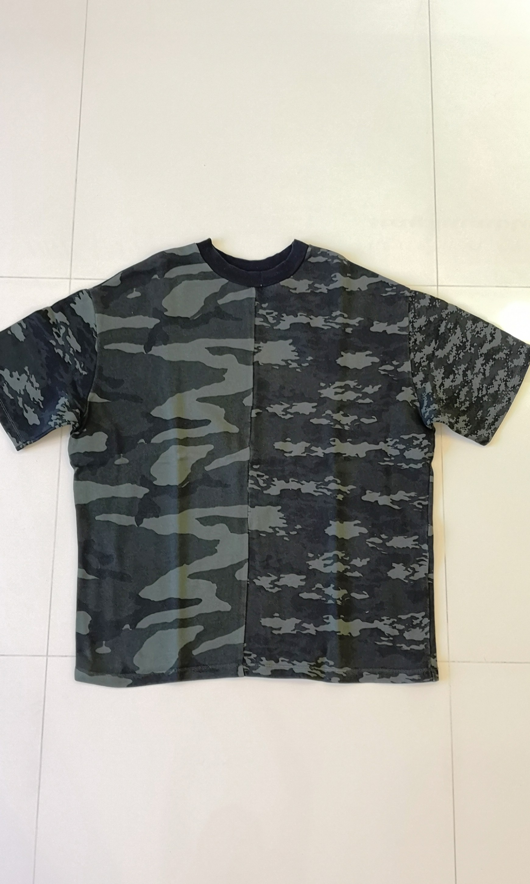 pull and bear camo t shirt