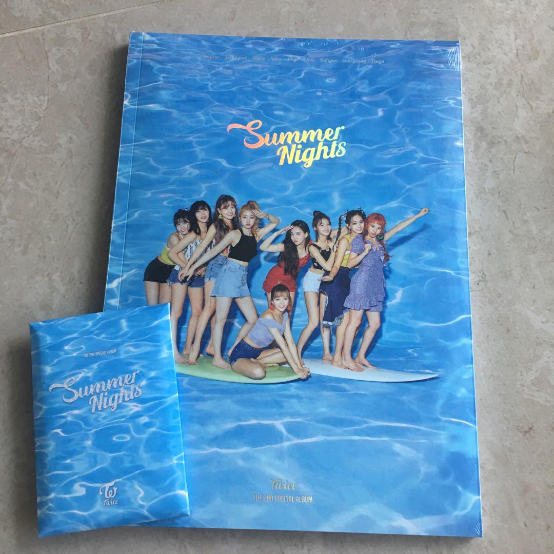 Sealed With Poster Twice Dance The Night Away Album Entertainment K Wave On Carousell