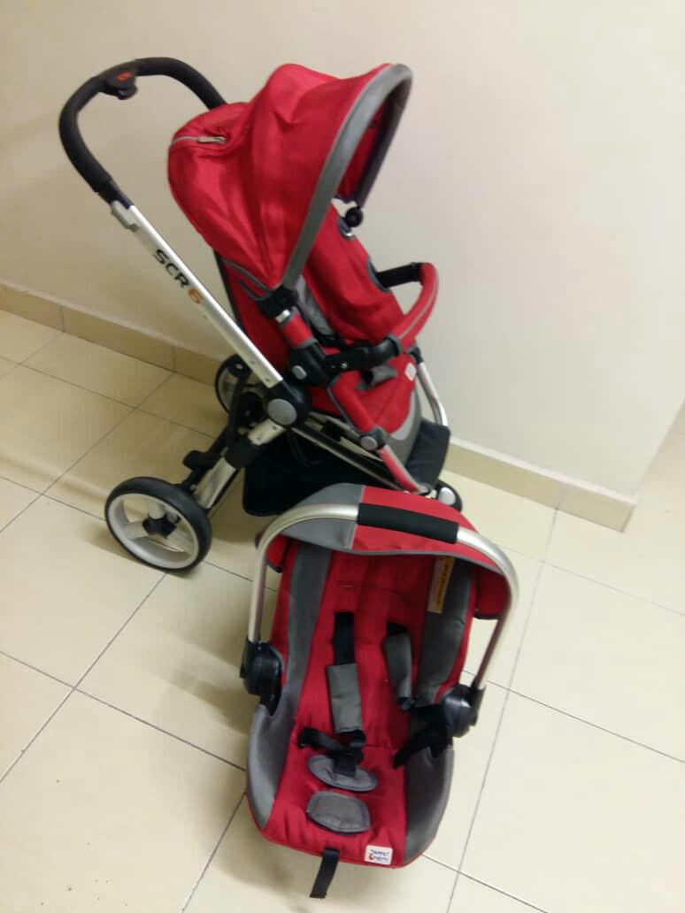 stroller scr 6 second hand