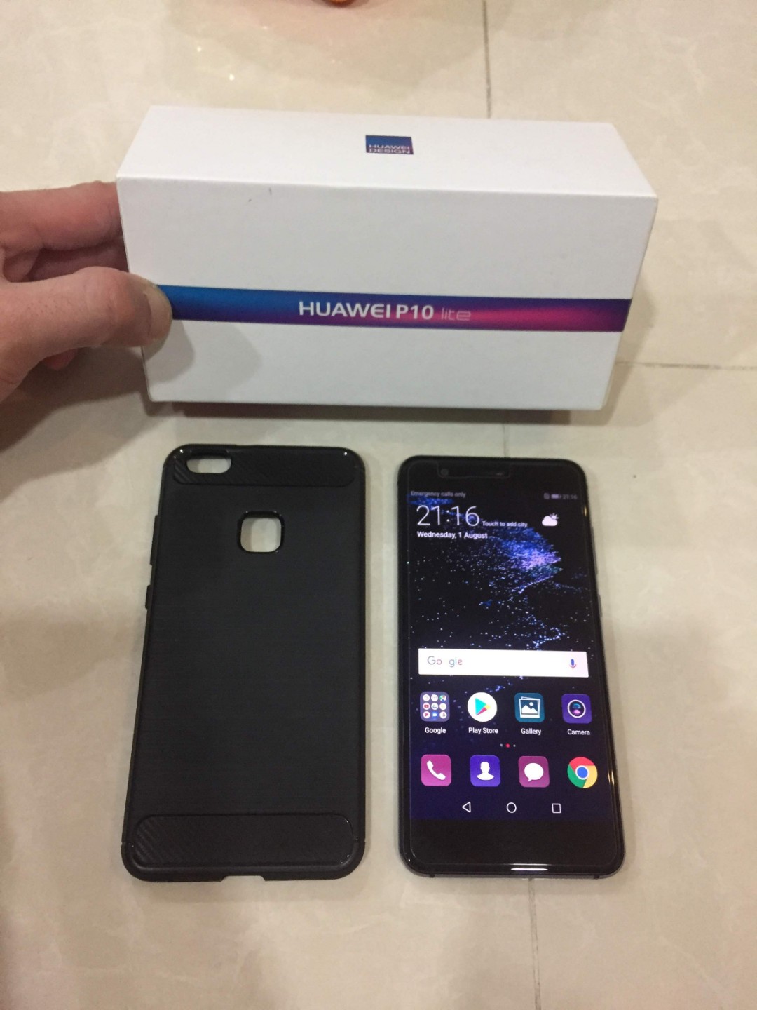 Super Duper Nice Black Huawei P10 Lite 32gb 4gb Ram Mobile Phones Tablets Android Phones Others On Carousell