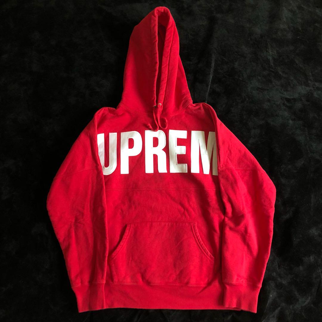 Supreme sale banner hoodie
