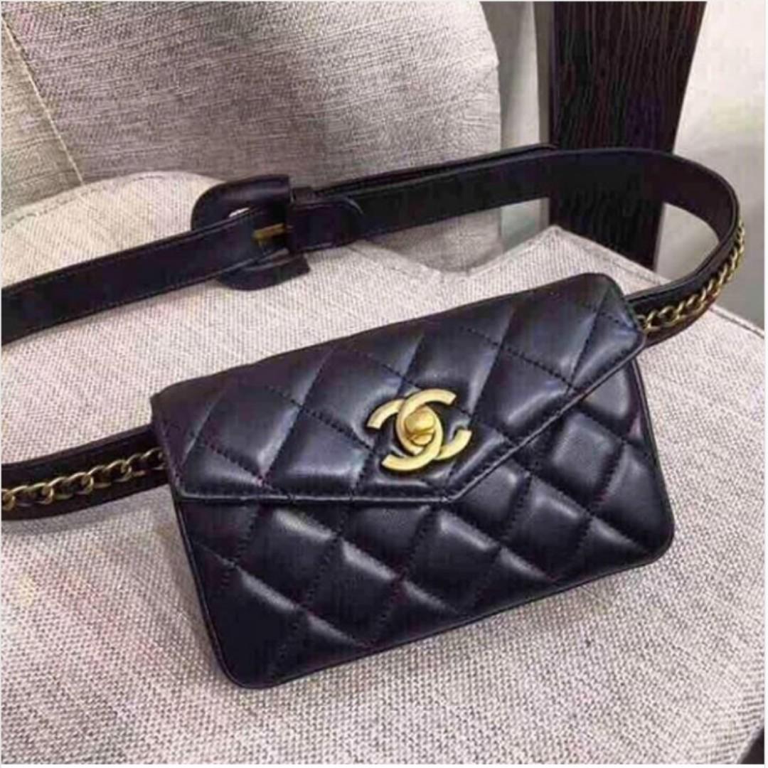 Vintage chanel belt bag online