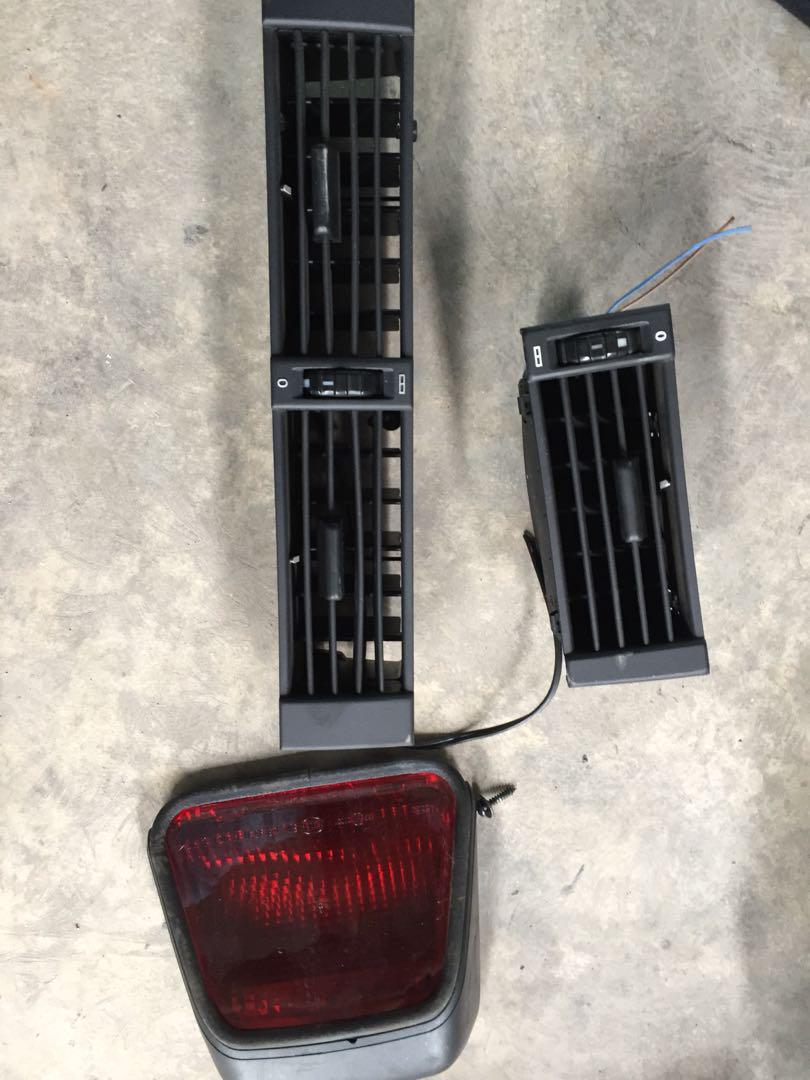 W124 Aircond Vent & W210 Third Brake Light, Auto Accessories on Carousell