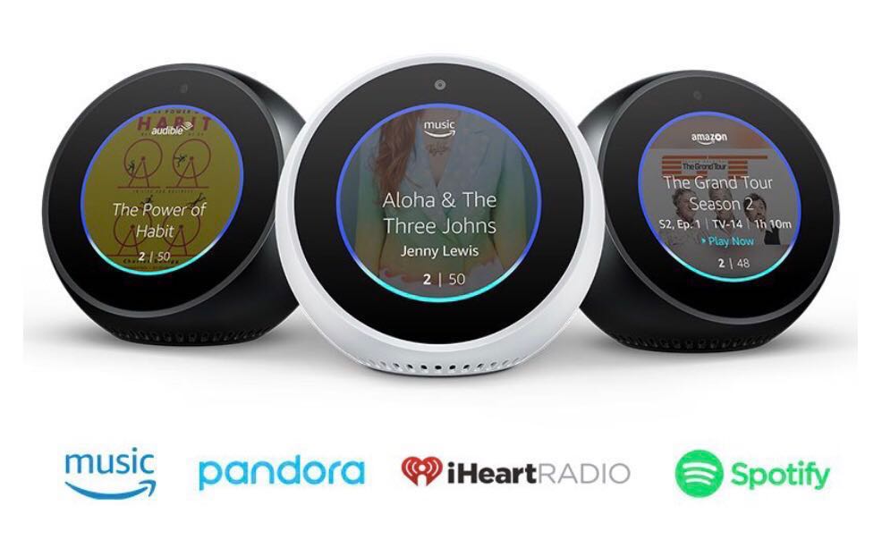 Echo spot audible clearance