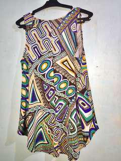 Sleeveless Silky cotton