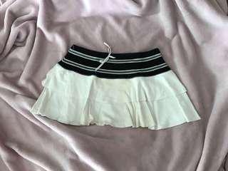 White skirt