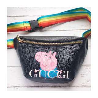 gucci peppa pig bag