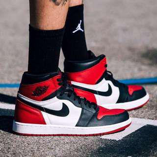 Air Jordan 1 OG bred toe （sold out)