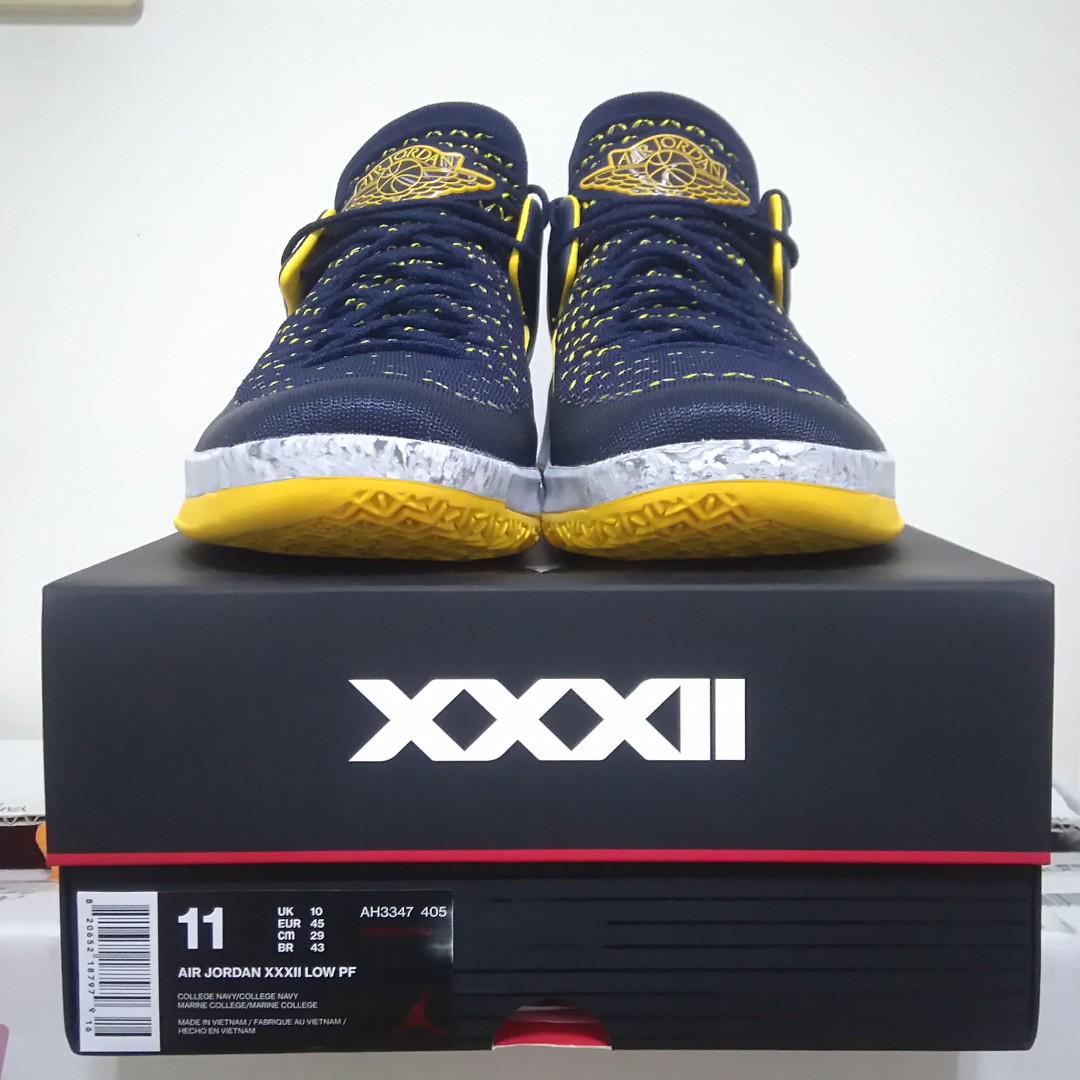 Michigan jordan 32 sale
