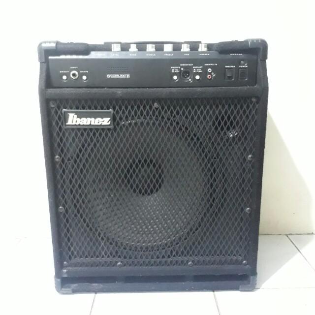 Amply Bass Ibanez Sound wave swx 100 Musik Media Alat di Carousell