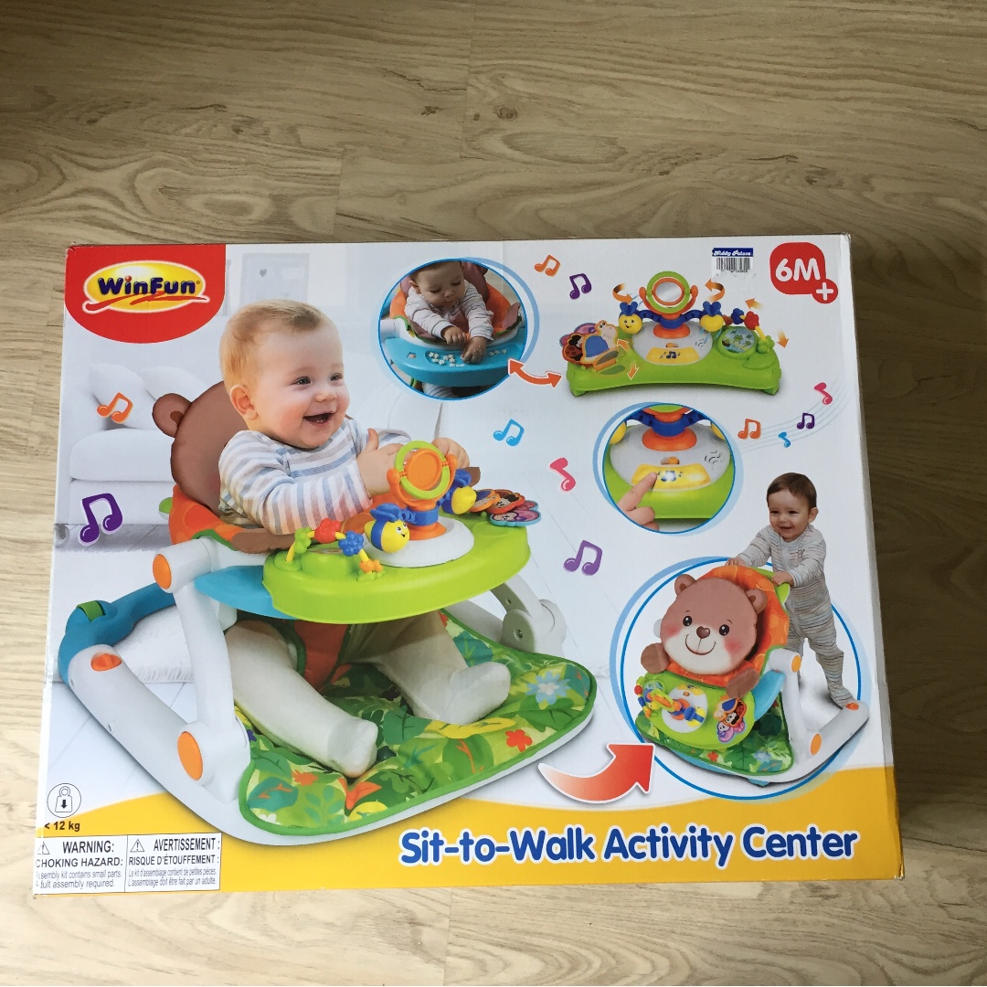 baby sit in activity centre