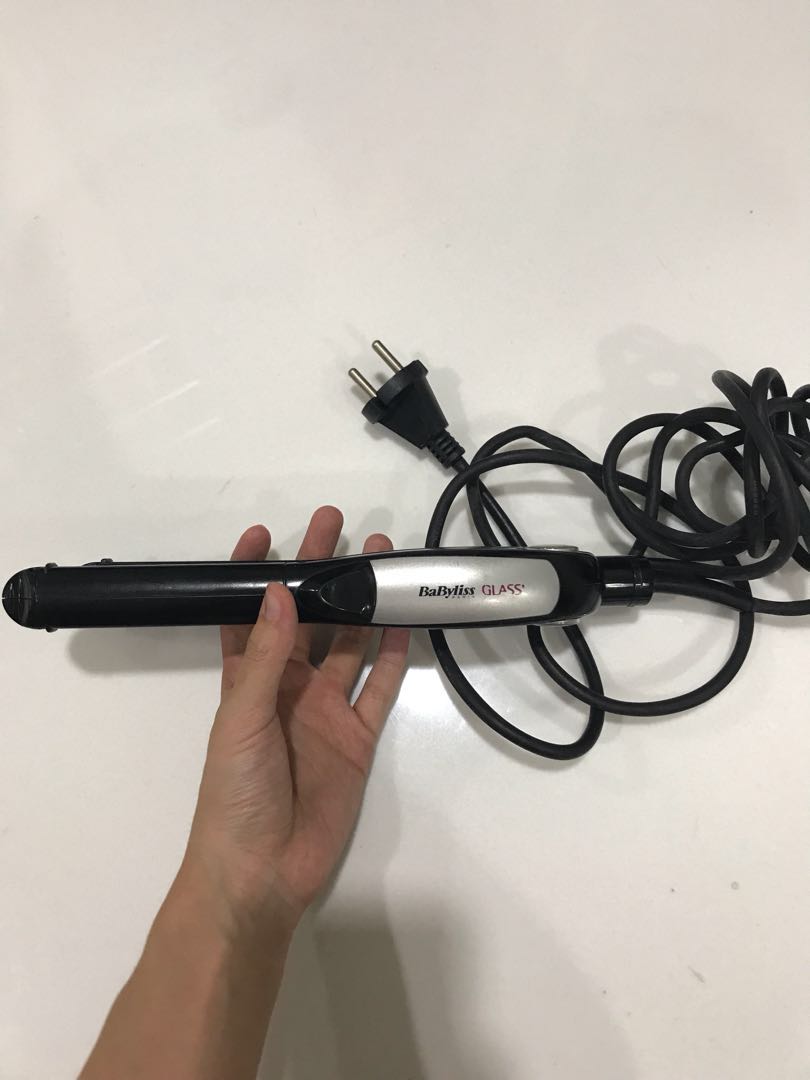 babyliss glass straightener catokan elektronik lainnya di carousell