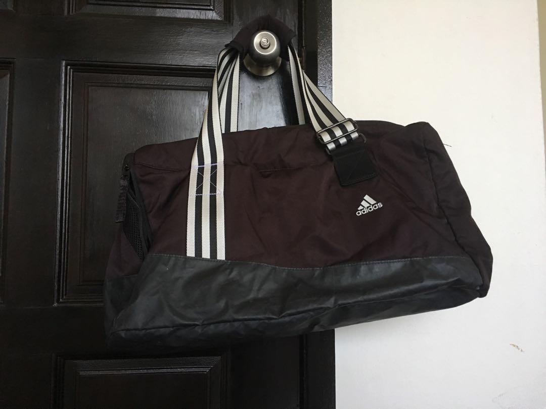 adidas gym bag with shoe compartment