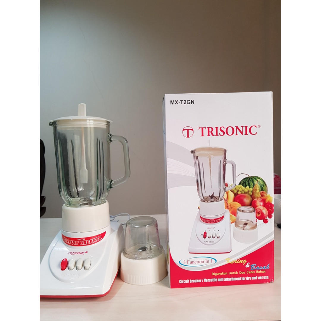 Blender Trisonic Kaca Bagus Murah Spt Philips Panasonic Miyako