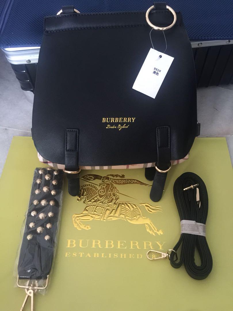 blueberry hand bag